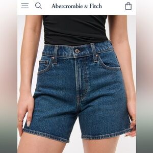 Abercrombie High Rise Dad Short